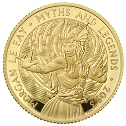 Myths & Legends: Morgan Le Fay 1/4 uncji Złota 2023 Proof