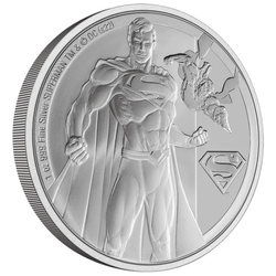 Niue: DC Comics - Superman 1 uncja Srebra 2022 Proof