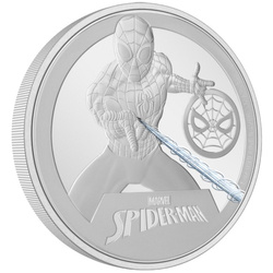 Niue: Marvel - Spider- Man kolorowany 1 uncja Srebra 2023 Proof