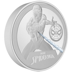 Niue: Marvel - Spider- Man kolorowany 3 uncje Srebra 2023 Proof