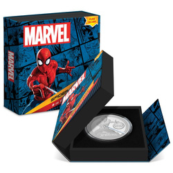 Niue: Marvel - Spider- Man kolorowany 3 uncje Srebra 2023 Proof