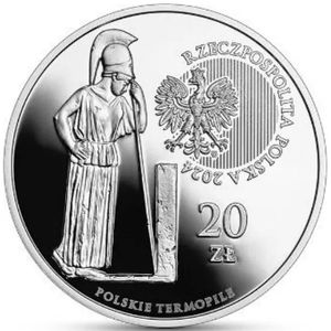 Polskie Termopile - Głogów 20 zł Srebro 2024 Proof