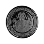 Samoa: Alpha & Omega 1 uncja Srebra 2021 Black Rhodium Proof