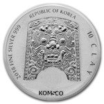 South Korea: Chiwoo Cheonwang 10 uncji Srebra 2018