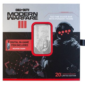 Sztabka Pamp Call of Duty: Modern Warfare III 1 uncja Srebra 2024 LBMA