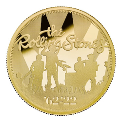 The Rolling Stones 2 uncje Złota 2022 Proof 