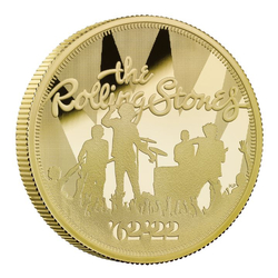 The Rolling Stones 2 uncje Złota 2022 Proof 