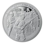 Back from the Brink 1 oz Plata Prueba de 2018