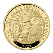 Britannia 1/4 uncji Złota 2022 Proof