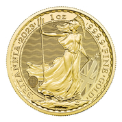 Britannia - Reina Isabel II 1 oz Oro 2023