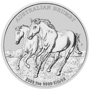 Caballo salvaje australiano - Brumby 1 oz Plata 2023