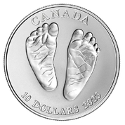 Canadá: Welcome to the World $10 Plata 2023 Proof