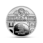 Centenario de la devolución de una parte de la Alta Silesia a Polonia 10 zloty Plata 2022 Proof