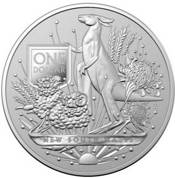 Escudo de Australia - Nueva Gales del Sur 1 oz Plata 2022