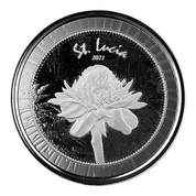 Jardín Botánico de Santa Lucía 1 oz Plata 2021