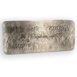 KGHM - Barra de plata Gąska de 975,7 oz LBMA