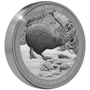 Kiwi 1 oz Plata 2023 Ejemplar