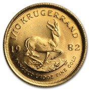 Krugerrand 1/10 oz Oro 1982