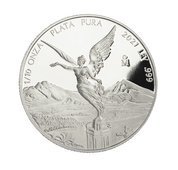 Libertad Mexicana 1/10 oz Plata 2021 Proof