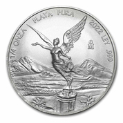 Libertad Mexicana 1/4 oz Plata 2022