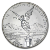 Libertad Mexicana 1000 Gramos Plata 2008