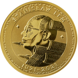 Malta: Stanislaw Lem - Master of Science Fiction 1 oz Gold 2022 Proof