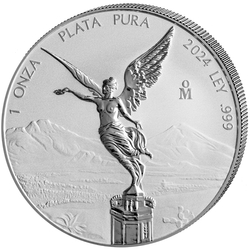 Mexican Libertad 1 uncja Srebra 2024 Reverse Proof