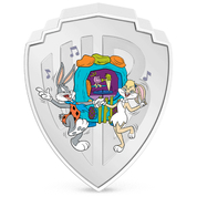 Niue: Looney Tunes Mashups - Picapiedra de color 2 onzas Plata 2023 Proof