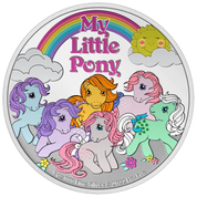 Niue: My Little Pony coloreado 1 oz Plata 2022 Proof