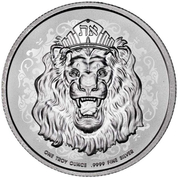 Niue Roaring Lion 1 uncja Srebra 2023