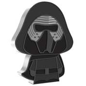 Niue: Star Wars - Chibi 'Kylo Ren' coloreado 1 oz Plata 2021 Proof