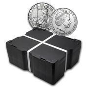 Original masterbox Britannia and The Queen's Beasts 1 oz Plata