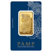 Pamp Suisse Fortuna Veriscan lingote 1 oz Oro LBMA