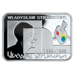 Pintores polacos de los siglos XIX y XX - Władysław Strzemiński 20 zl Plata 2009 Proof