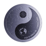 Tokelau: Equilibrium 1 oz Plata 2022