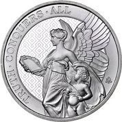 Virtudes de la Reina: Verdad 1 oz Plata 2022