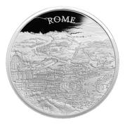 Vistas de la ciudad: Roma 1 oz Plata 2022 Proof