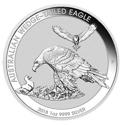 Águila Australiana 1 oz Plata 2018