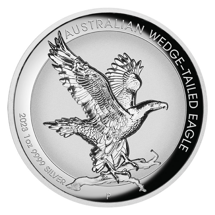 Águila Australiana 1 oz Plata 2023 Proof Incused