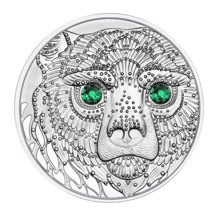 América - El Poder Curativo del Oso 20 Euro Plata 2023 Proof