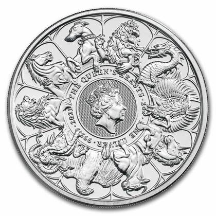 Bestias de la Reina Completer 2 oz Plata 2021