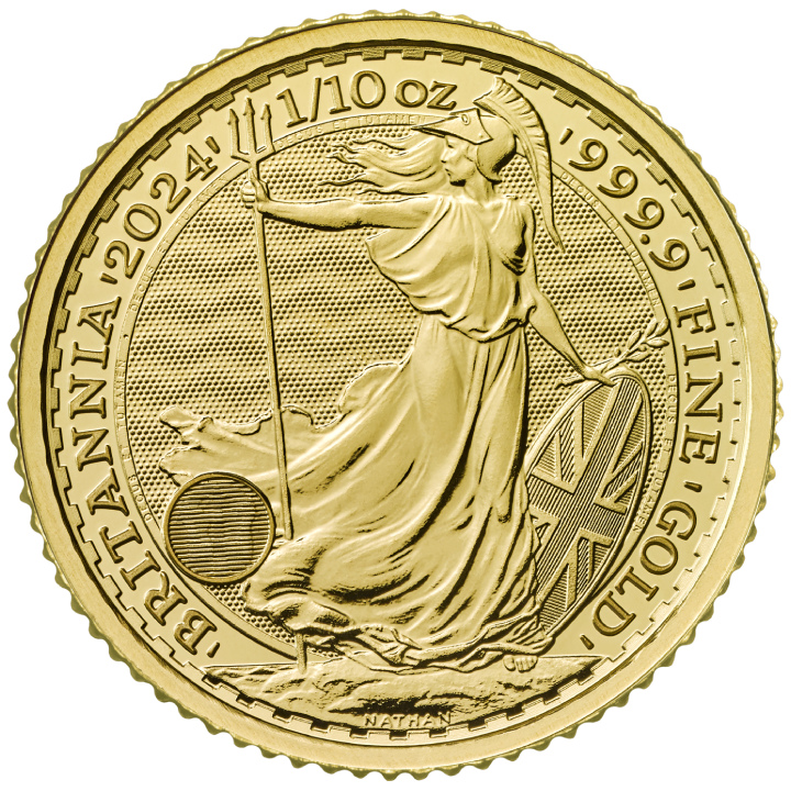 Britannia 1/10 oz Oro 2024