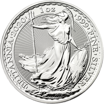 Britannia 1 oz Plata 2020