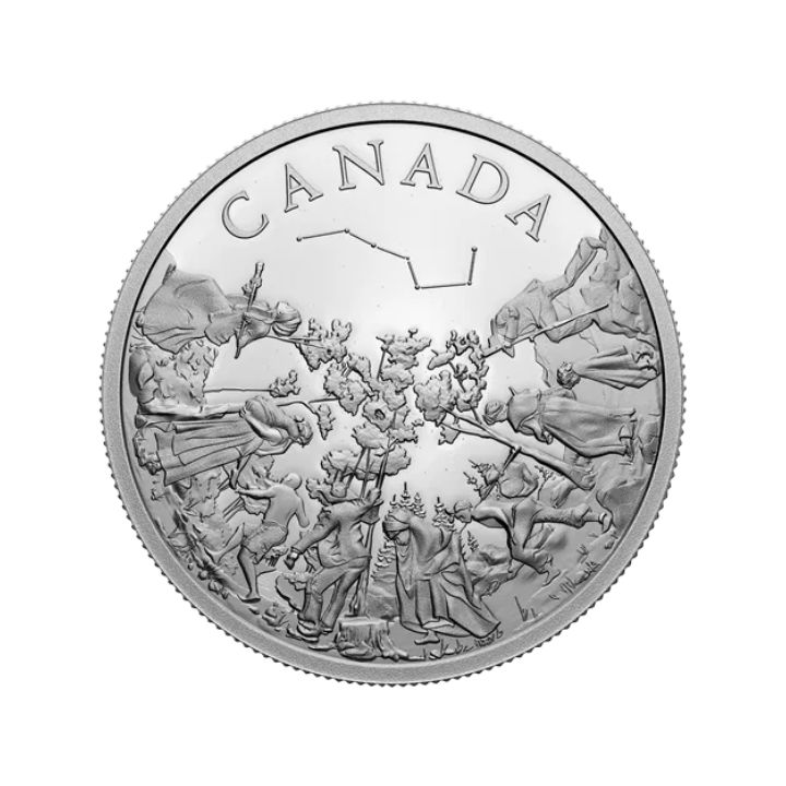 Canadá: Conmemoración de la Historia Negra - El Ferrocarril Subterráneo 1 oz Plata 2022 Proof