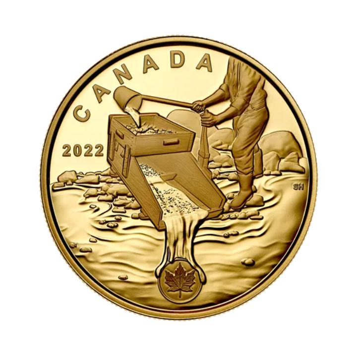 Canadá Klondike: Fiebre del Oro - Exploración de Oro 2022 Proof