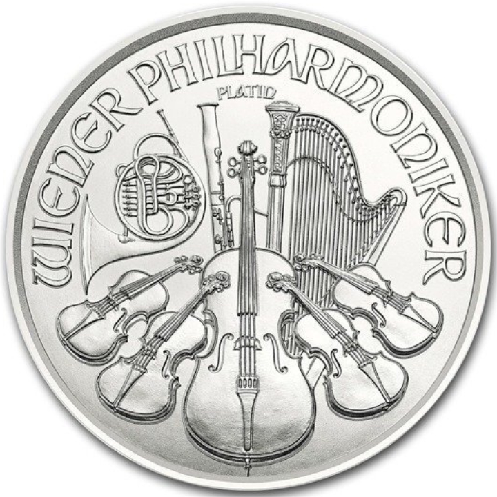 Filarmónica de Viena 1 oz Platino 2018