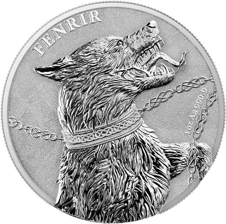 Germania: Bestias - Fenrir 1 oz Plata 2022