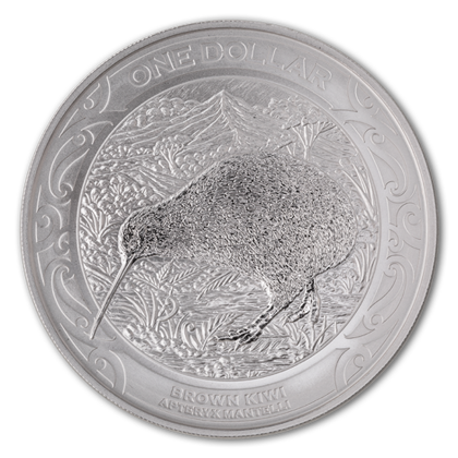 Kiwi 1 oz Plata 2019 Ejemplar