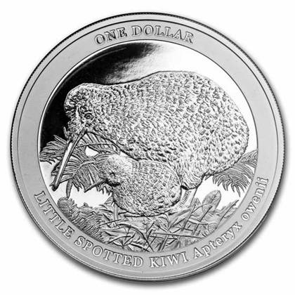 Kiwi 1 oz Plata 2022 Specimen Prooflike