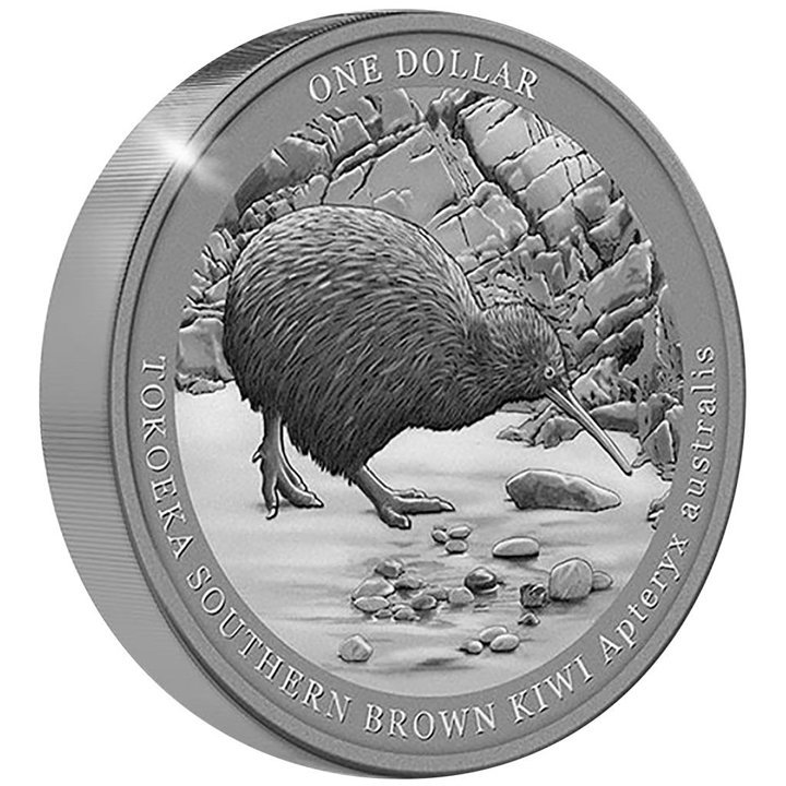 Kiwi 1 oz Plata 2023 Ejemplar